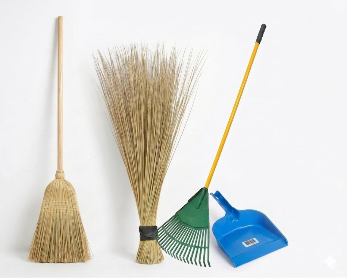 Yard & Floor Care Essentials Bundle
